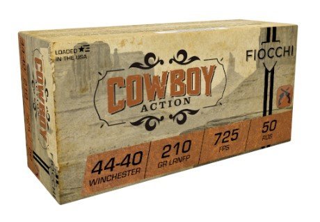 Fiocchi 4440CA .44-40 Winchester 210gr LRNFP Brass 245rd