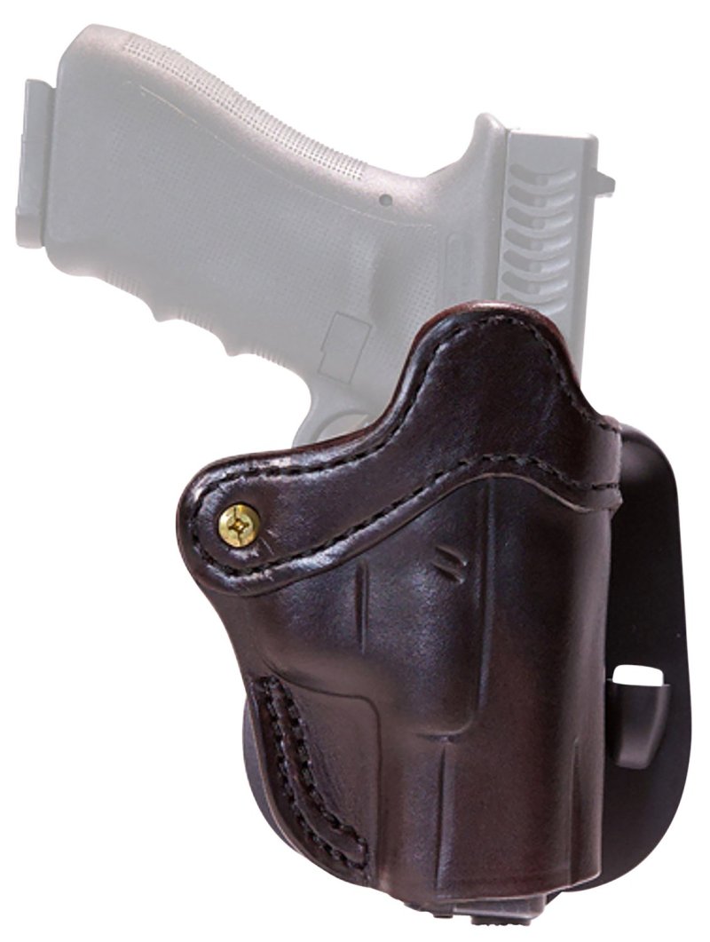 1791 Gunleather OR-PDH-2.3-SBR-R Optic Ready Paddle Holster Brown RH