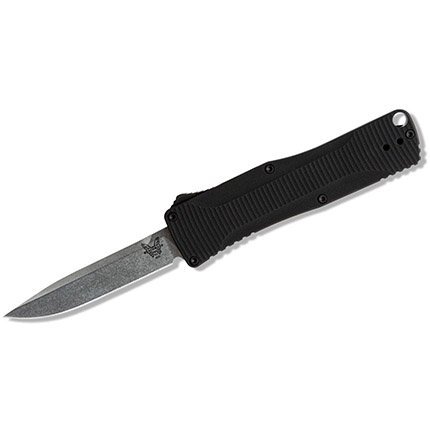 Benchmade 4850 OM OTF Black Handle 2.475" S30V Blade