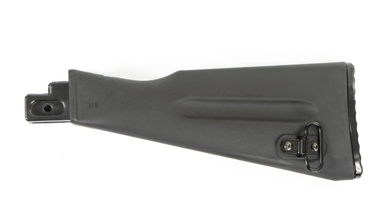 Arsenal Warsaw-Length Buttstock Assembly Black Trap Door Stamped Receivers
