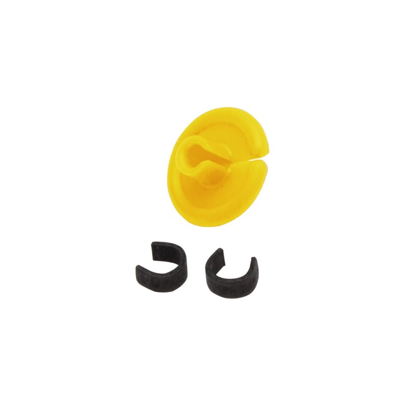 October Mountain String Love 2.0 Kisser Button Yellow 25-Pack