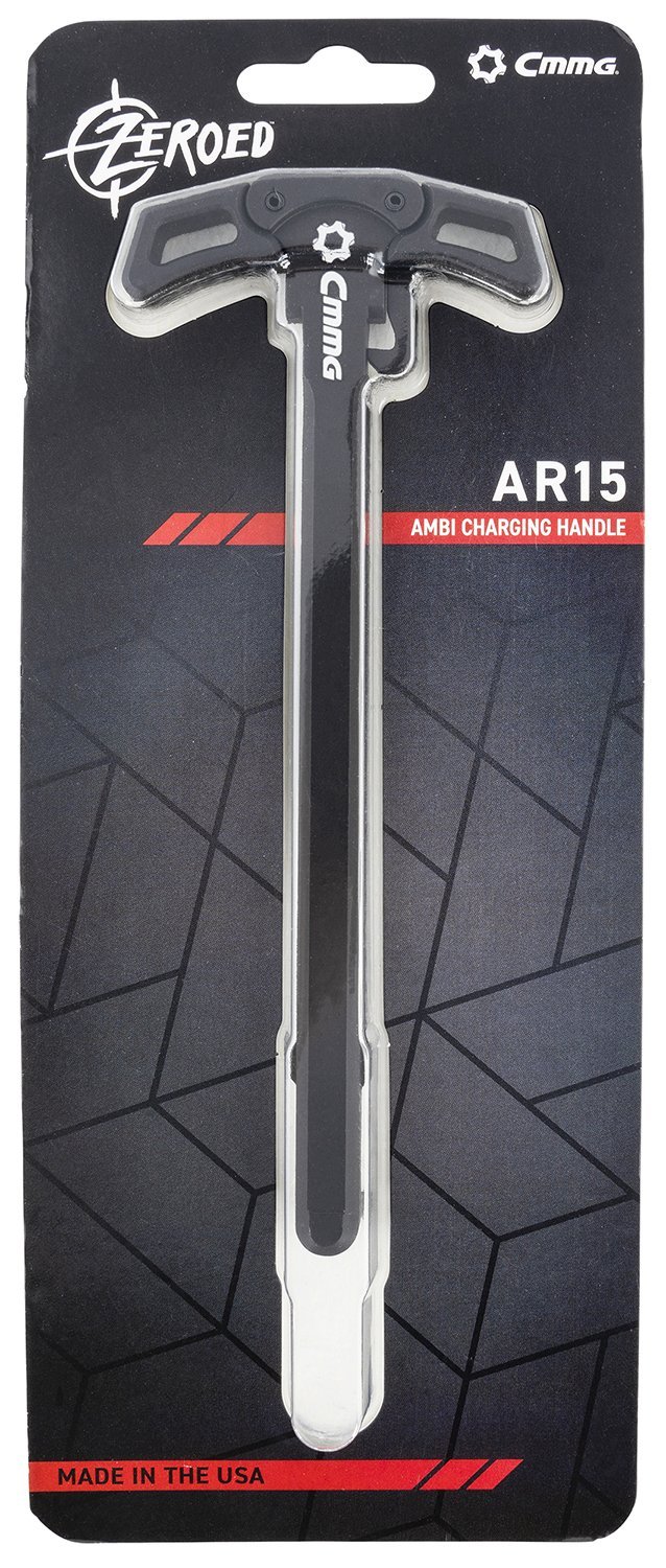 CMMG 55BA5A4 Zeroed Ambidextrous Charging Handle 7075-T6 Aluminum AR-15
