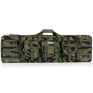 Savior Equipment Camo American Classic 46" Double Rifle Case - Tiger Stripe