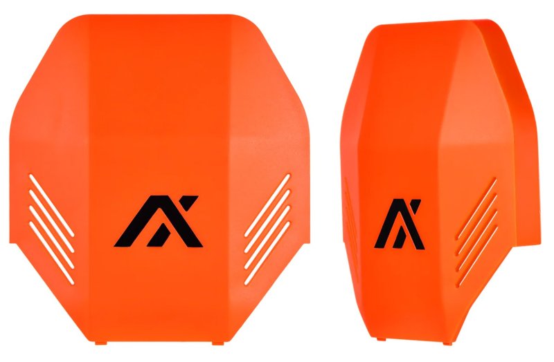 AXIL MX Ear Muffs Plate Set in Blaze Orange MXPLTO