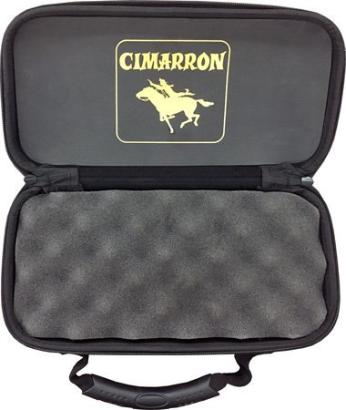 Cimarron Firearms Revolver Case Small 3.5" TO 5.5" Barrel Black XISMALL