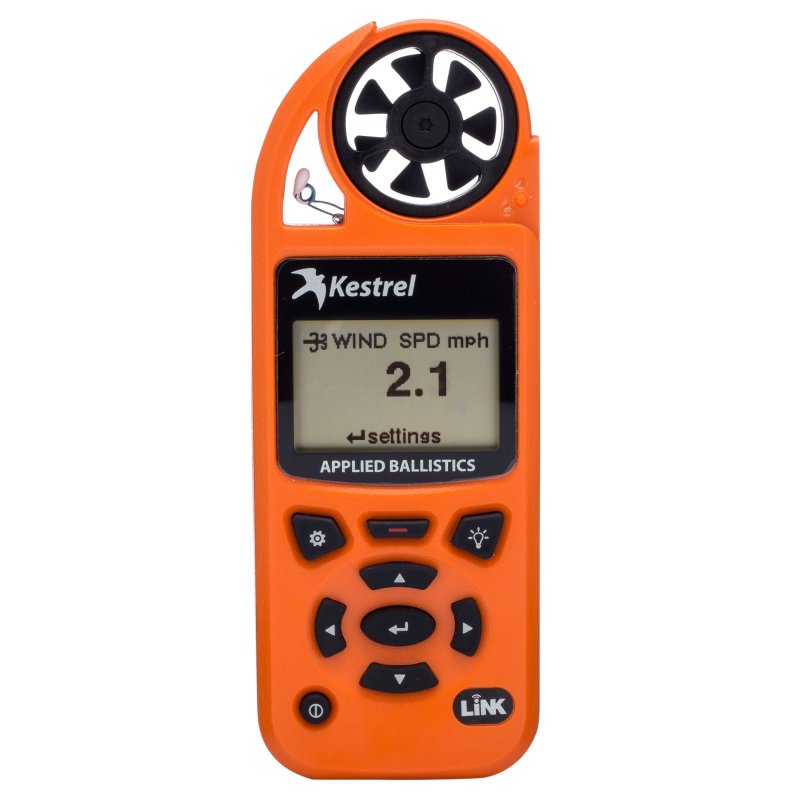 Kestrel 0857ALBLZ 5700 Elite Weather Meter, Bluetooth, Blaze Orange