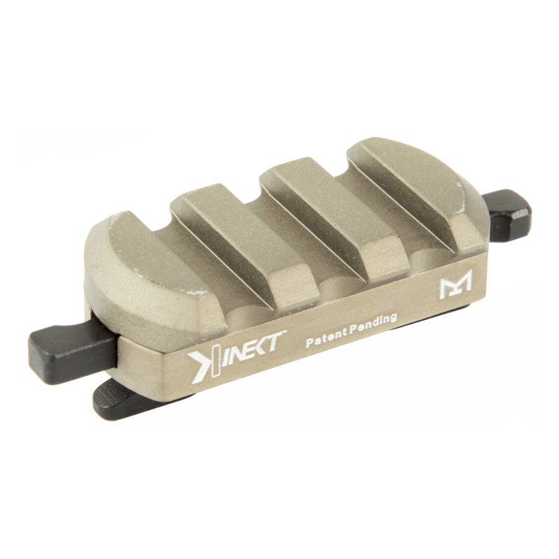 Kinetic Development KIN5-100 M-LOK 3 Slot Picatinny Rail Brown