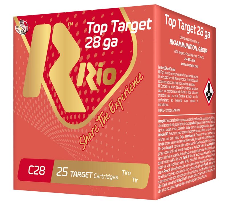 Rio Ammunition RC288 28 Gauge 2.75 In 3/4 oz 8 Shot 25/Box