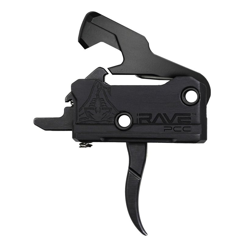 RISE Armament Rave PCC Curved Trigger 3.5lb AR-15