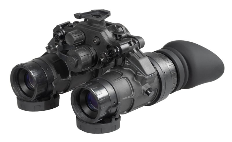 AGM Global Vision 12UN512941143111 UNVG-51 3AL1 Night Vision Goggles Black 1x 64-72 Ip/mm Resolution