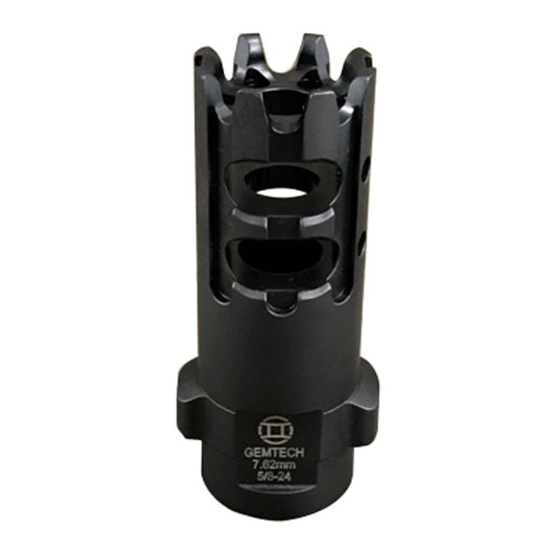 Gemtech QUICKMOUNT 7.62mm Carbon Cutting Threaded