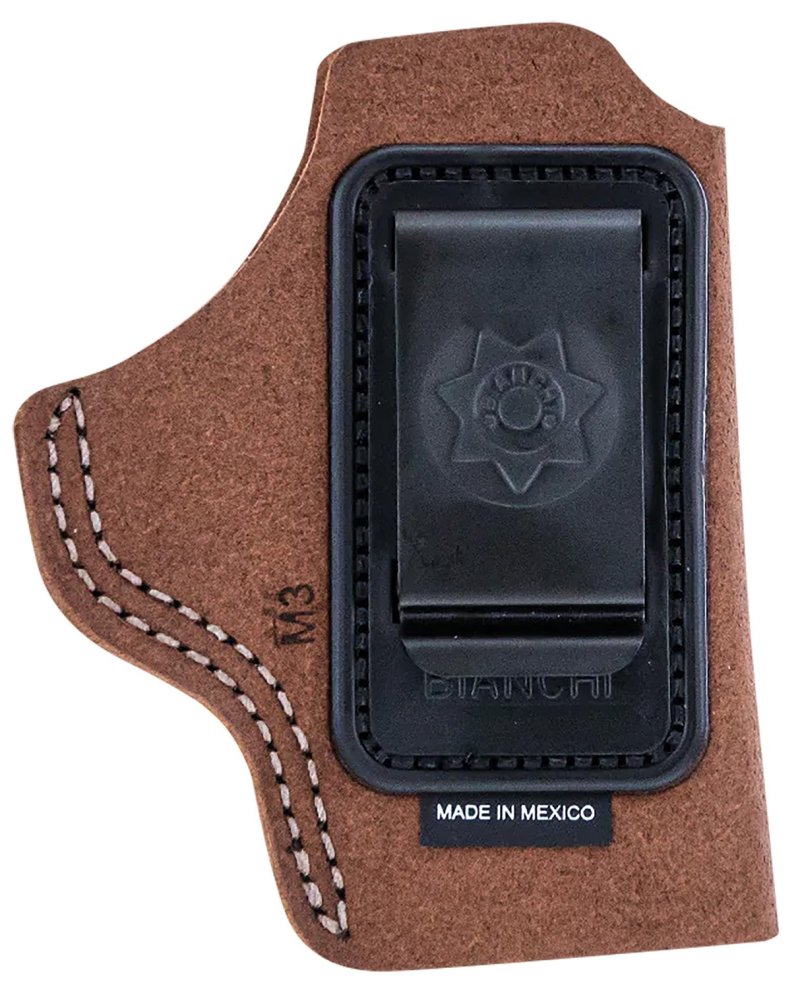 Bianchi 10382 IWB Holster Tan Leather Right Hand Capacity 2