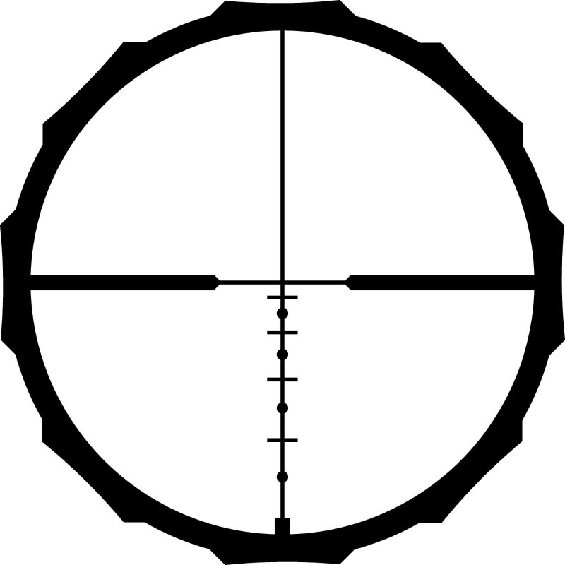 Crimson Trace Hardline Riflescope 4-12x40 BDC .223/5.56 Reticle