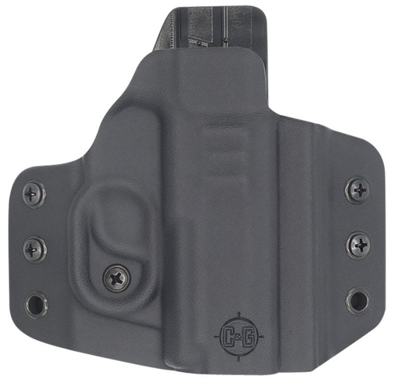 C&G Holsters 0256-100 Covert OWB Black Kydex for Sig P365/P365 XL