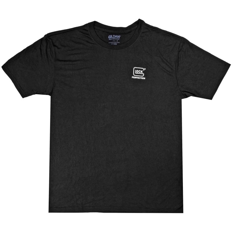 Glock Short Sleeve 3X-Large Black T-Shirt Md: AA11