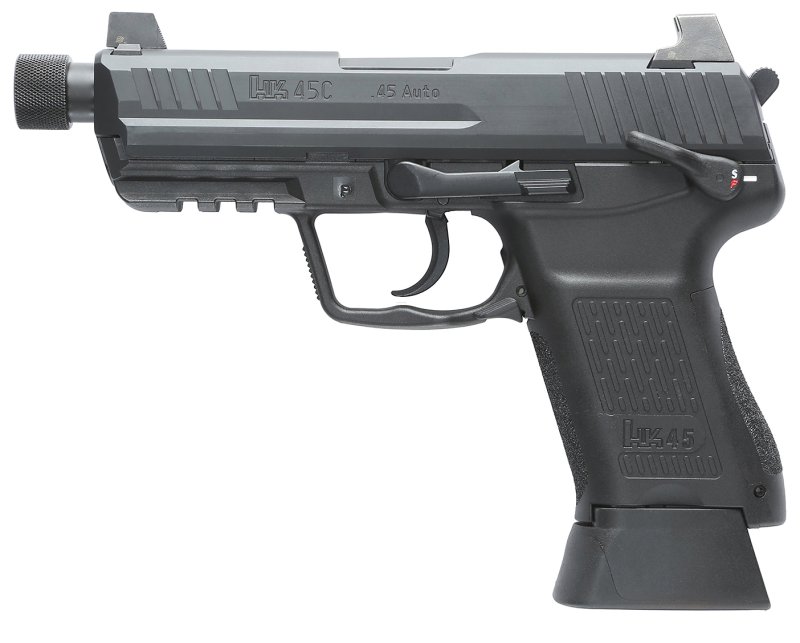 Heckler & Koch HK45C 45 Auto 10+1 Night Sights Threaded Barrel