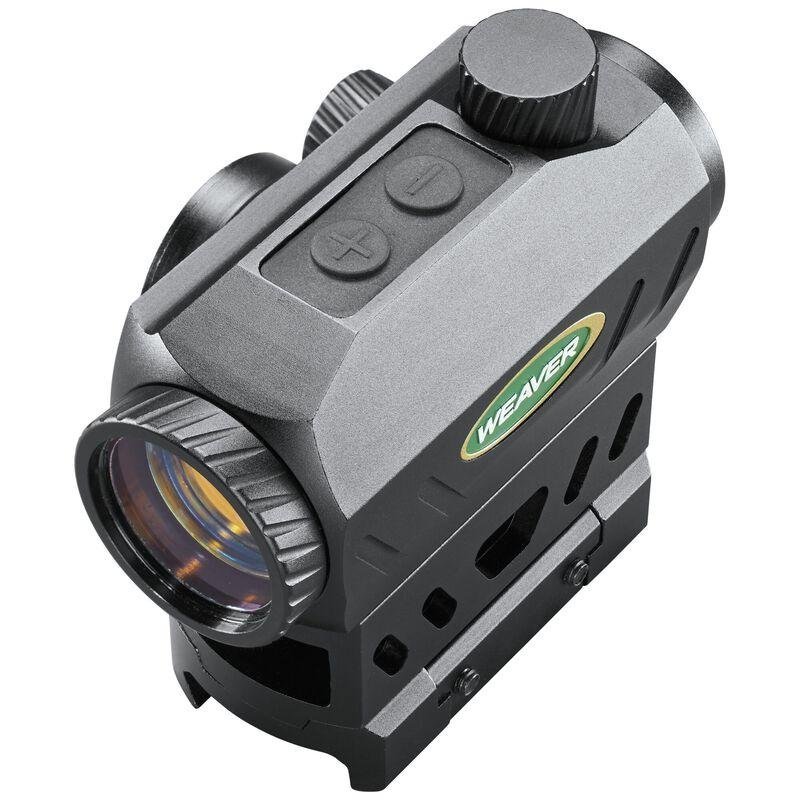 Weaver W122TRD Classic 1x22 Red Dot Sight, 3 MOA, 10 Brightness Settings