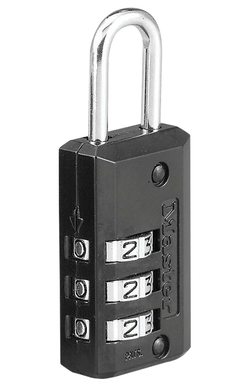 Master Cutlery 646D Combination Lock Black Steel