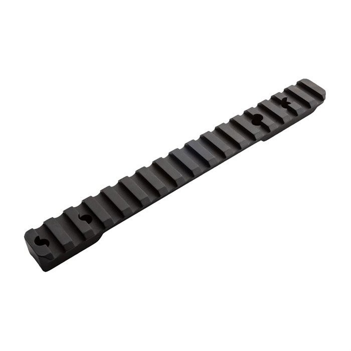 Durasight Cascade Long Action Picatinny Rail Base 0 MOA Black DS616B