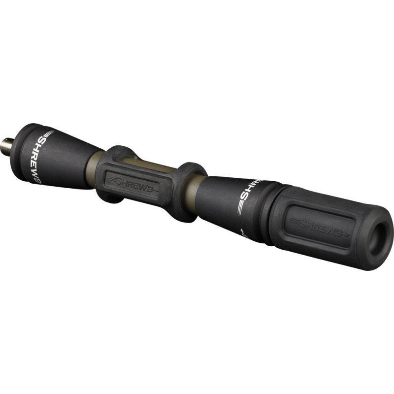 Shrewd Archery Vantage 7" Hunting Stabilizer OD Green HiLo Dampers