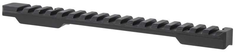 Talley PL0258725 Savage Picatinny Rail Black Anodized 0 MOA Long Action