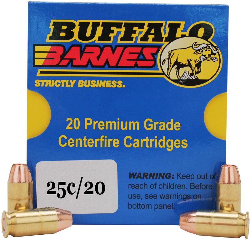 Buffalo Bore 25C20 357 Sig 125gr Barnes TAC-XP Lead-Free 20 Rounds