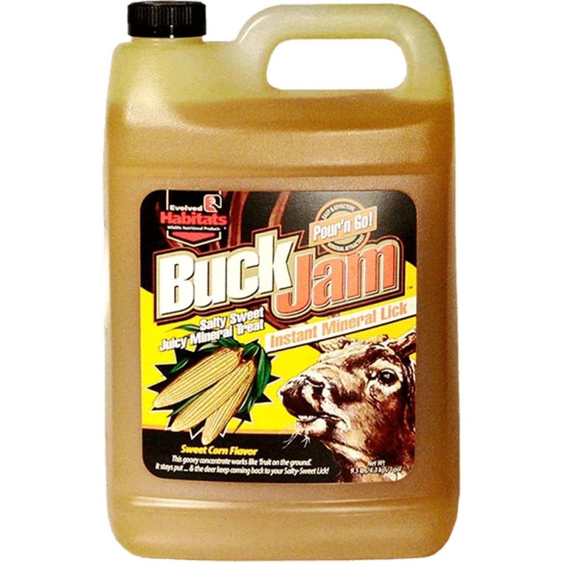 Evolved Buck Jam Liquid Attractant Sweet Corn 1 gal.