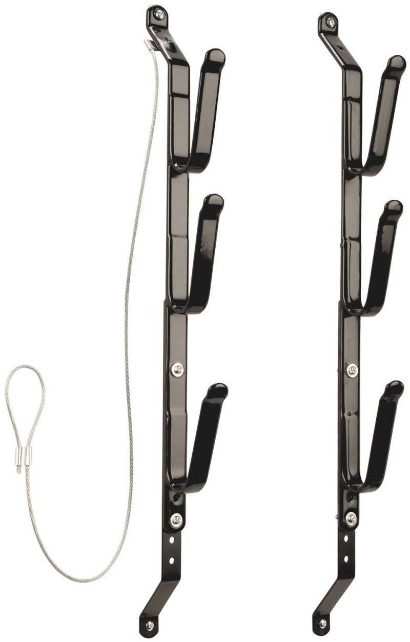 Allen Company 18520 Three Gun Rack Black Steel Holds 3 Firearms Adjustable