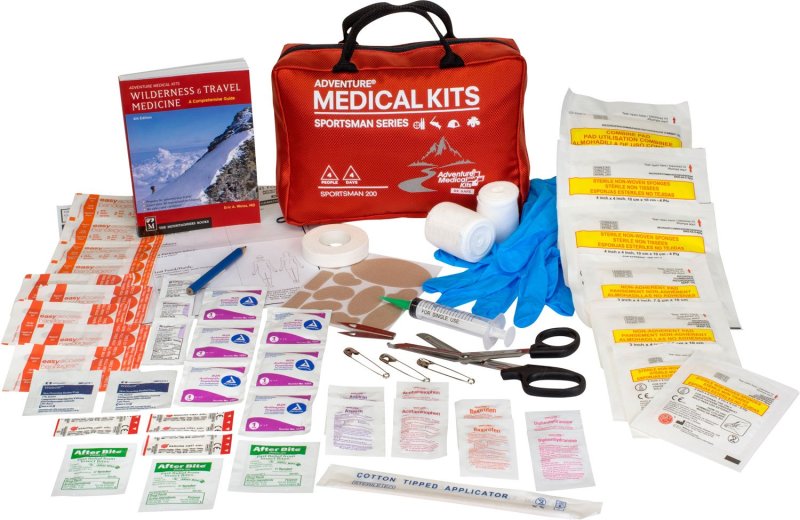 Adventure Medical Kits Sportsman 200 First Aid Kit for 1-4 People