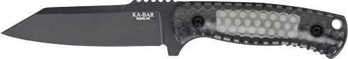 Ka-Bar Les George Cool Name 7702 4.62 In Reverse Tanto & Sheath
