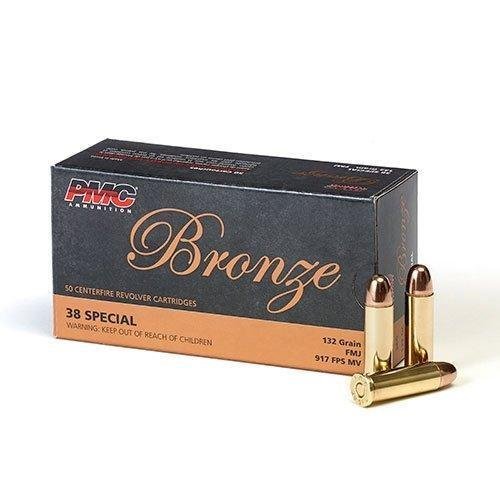 PMC 38G .38 Special 132GR FMJ Ammo 50RD Box