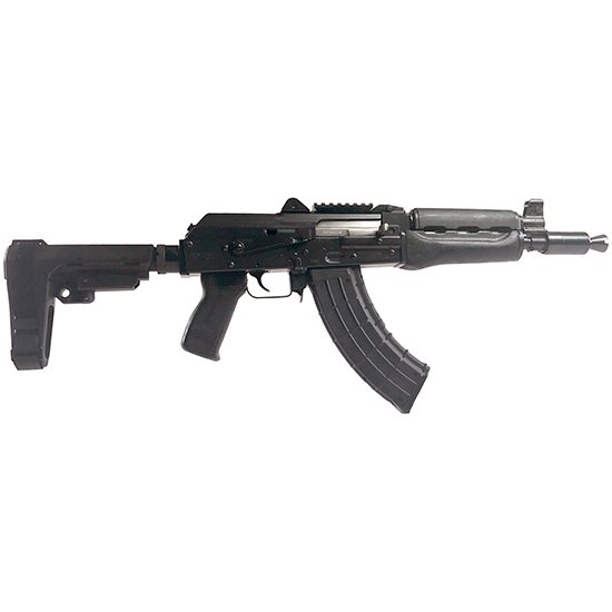 Zastava ZPAP92 7.62x39 10 In Chrome-Lined Blued 30+1 SBA3 Brace