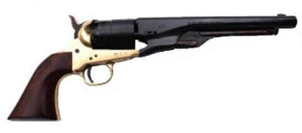 Traditions 1860 COLT ARMY .44 BP Revolver Brass/Walnut Redipak