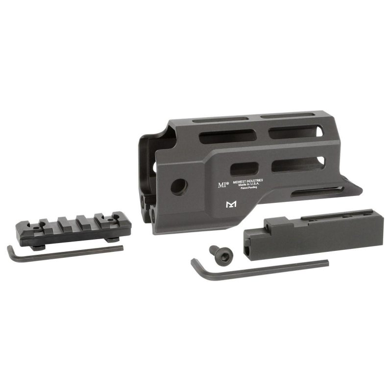 Midwest Industries Ruger Charger 4.875 M-LOK Handguard Black