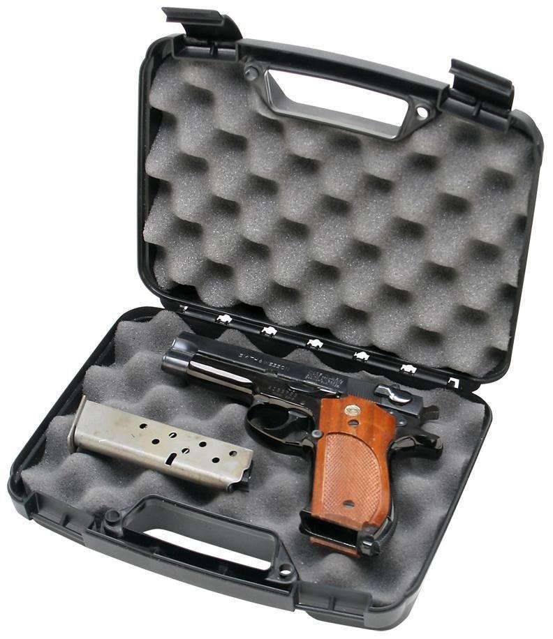 MTM Case-Gard Single Handgun Hard Case 13.00 In Black 80740