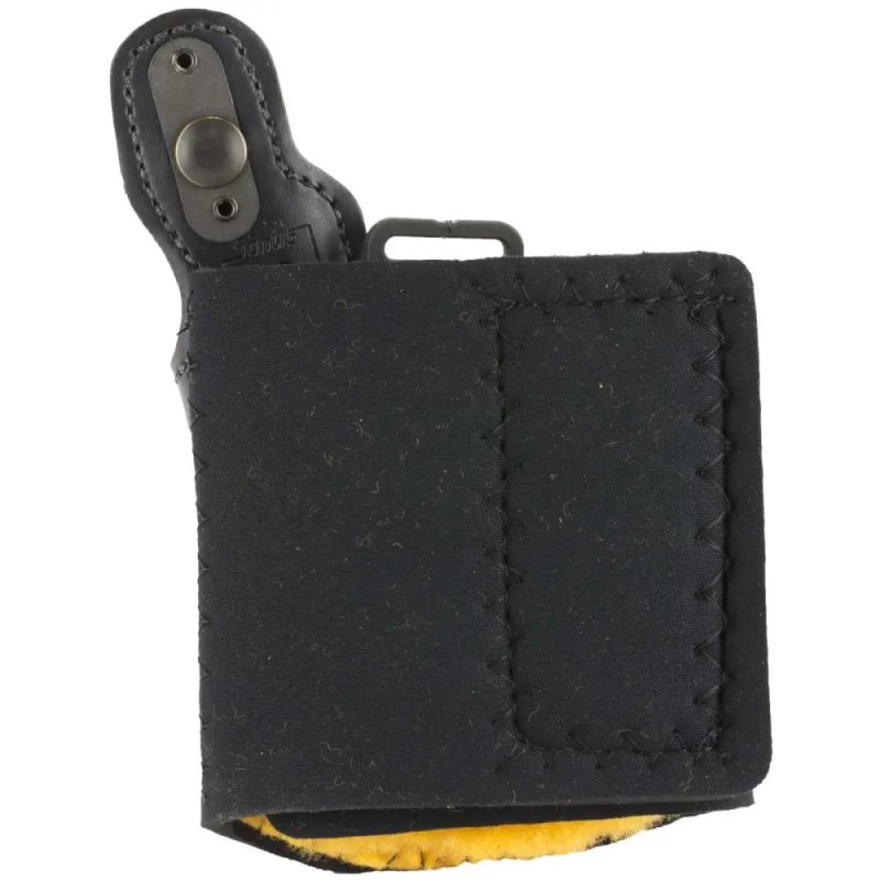 DeSantis 014PC8BZ0 Die Hard Ankle Holster RH Leather for Glock 43 Black