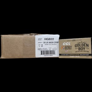 CCI Henry Golden Boy Edition .22lr, 36gr CPHP, 2750rd Case