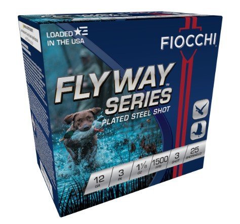 Fiocchi 123ST3 12 Gauge 3 In 1-1/8oz #3 Shot 25Rd Box/10Ct Case