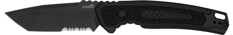 Kershaw 7105 Launch 16 Automatic 3.45 In Tanto Part Serrated