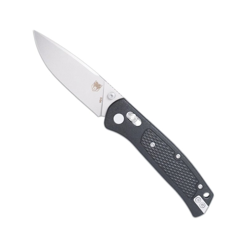 CobraTec Knives EDC Scout Grivory Bar Lock Folding Knife Black