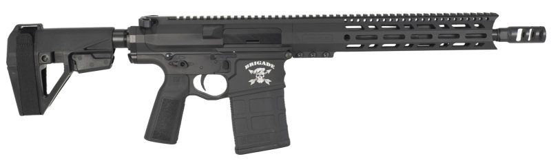 Brigade A2081255MC 308 Optics Ready 12.5 Black MLOK