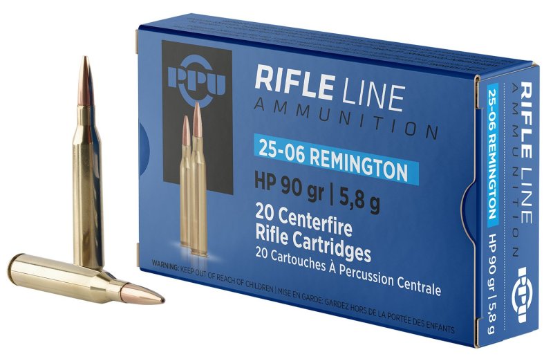 Prvi Partizan PP2506H 25-06 Rem Hollow Point 90gr 20rnd