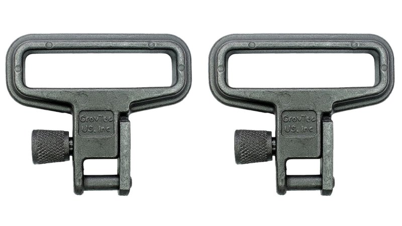 GrovTec Mil-Force Swivel Set 1.25" Black Zinc Phosphate Steel