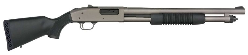 Mossberg 590A1 12 Gauge Pump Action Tactical Shotgun (Tungsten Cerakote)