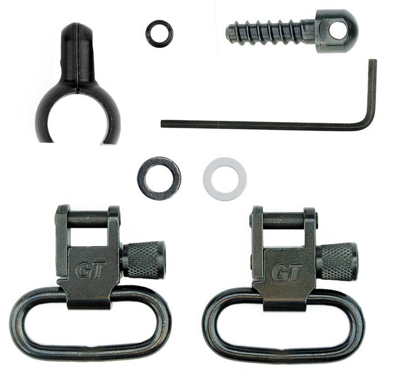 GrovTec 1" Barrel Band Swivel Set for Shotgun Barrels