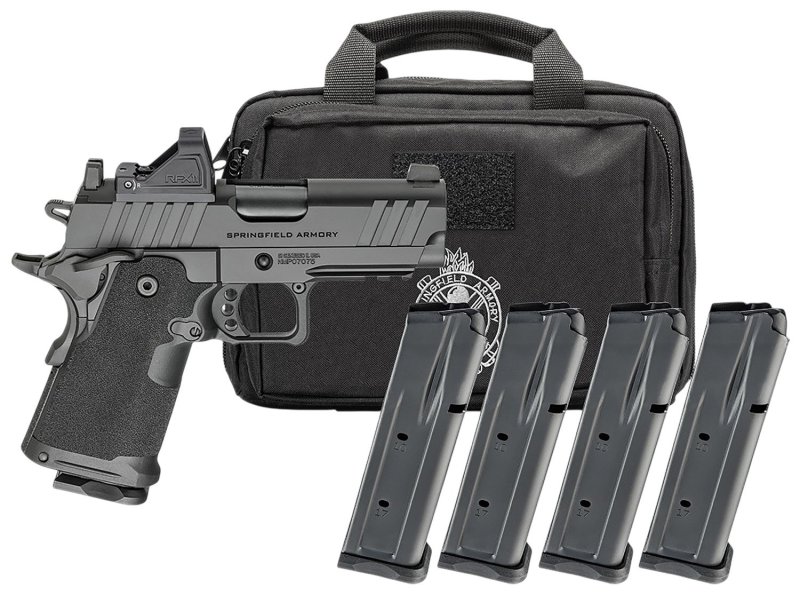 Springfield Armory 1911 Gear Pac 9mm 3.5In 15rd Black Viridian