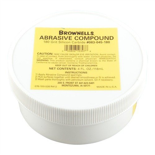 Brownells 180 Grit Silicon Carbide Abrasive Compound