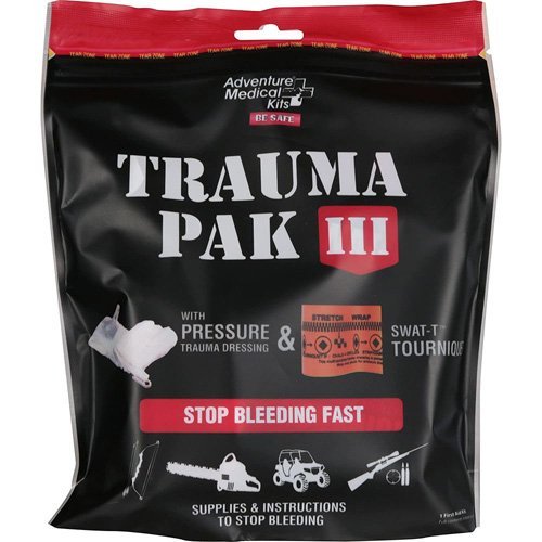 Adventure Ready Brands QuikClot Trauma Pak III Dressing & SWAT Tourniquet