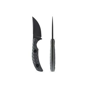 Toor Knives STR S Fixed Blade Knife - 2.75" - Socom Black
