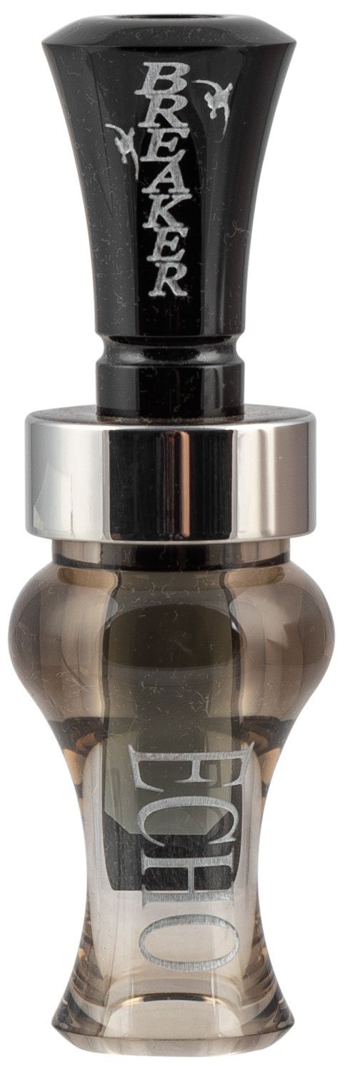 Echo Calls Breaker Single Reed Mallard Call Smoke Acrylic 78908